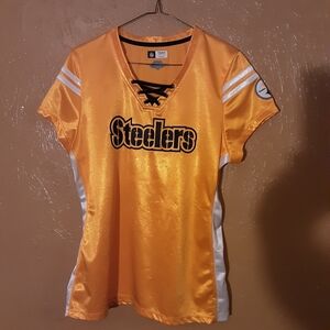 NFL Steelers Women's Gold Jersey